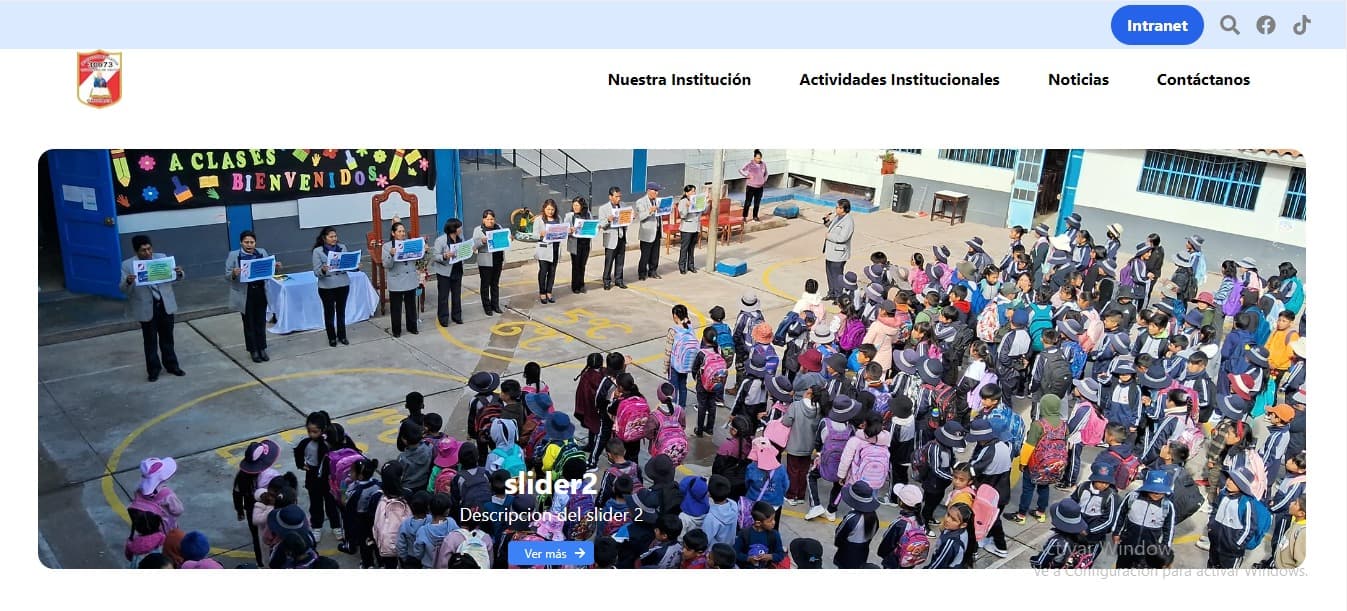 Web Colegio San Pedro